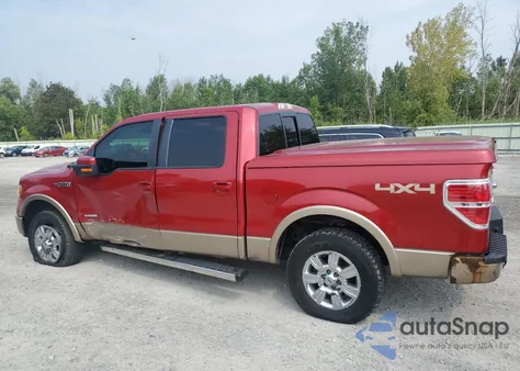 2011 Ford F150 Supercrew из США, поврежденный, VIN 1FTFW1ET8BFB00560